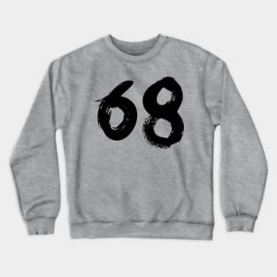 Number 68 Crewneck Sweatshirt